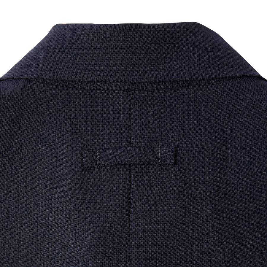 Paolo Pecora Giacca In Fresco Lana - Blu Navy