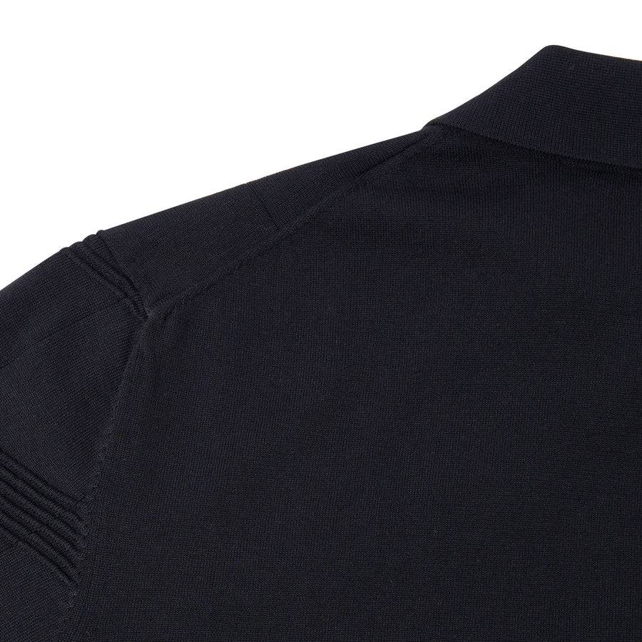 Paolo Pecora Maglia In Cotone Crepe Extrafine - Nero