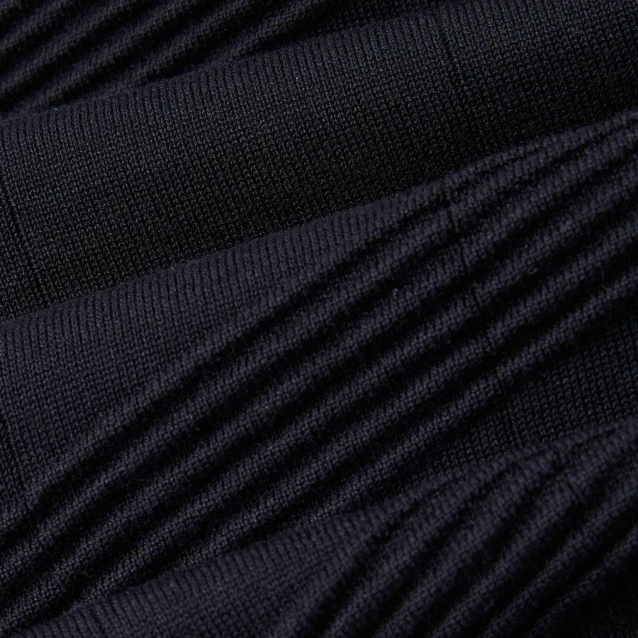 Paolo Pecora Maglia In Cotone Crepe Extrafine - Nero