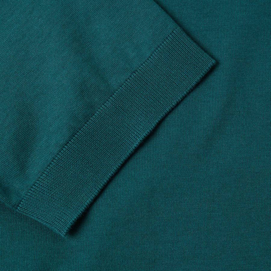 Paolo Pecora Maglia Puro Cotone Extrafine - Verde