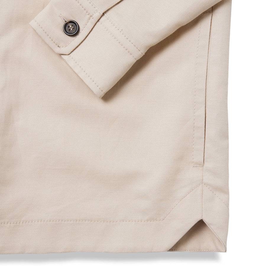 Paolo Pecora Overshirt Coreana - Sabbia