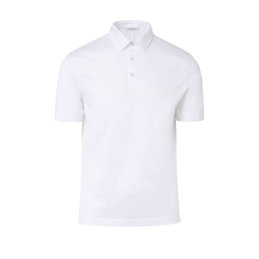 Paolo Pecora Polo in Jersey - Bianca