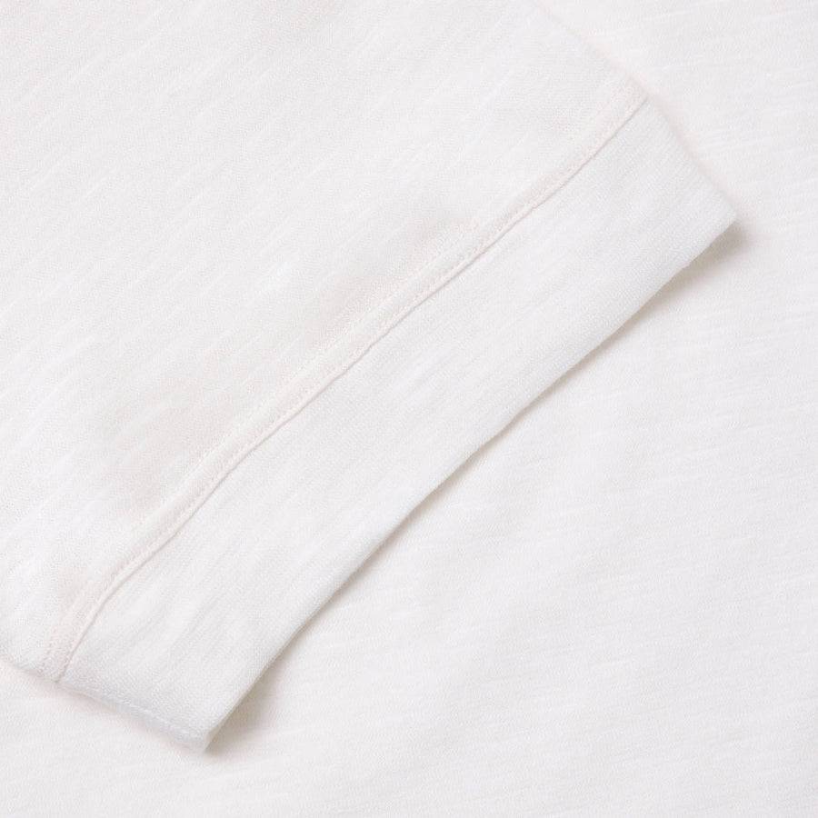 Paolo Pecora T-shirt Jersey Cotone Lino - Bianca