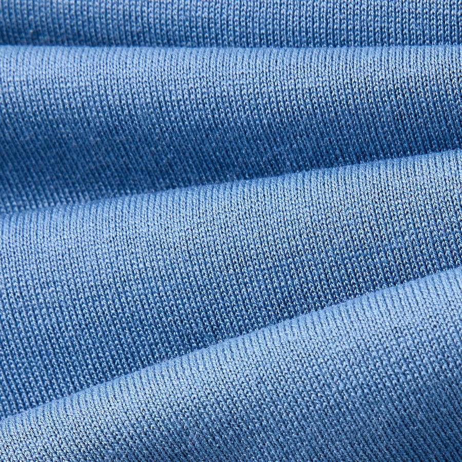 Paolo Pecora Polo Manica Corta In Seta Cotone Extrafine - Azzurro Polvere