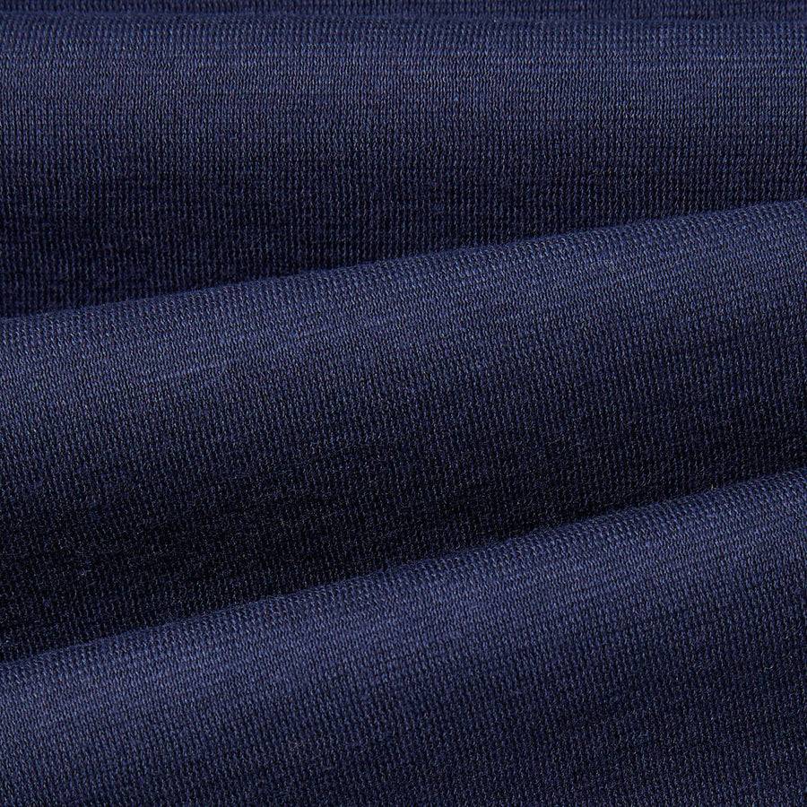 Paolo Pecora T-Shirt In Jersey E Contrasti - Blu Navy