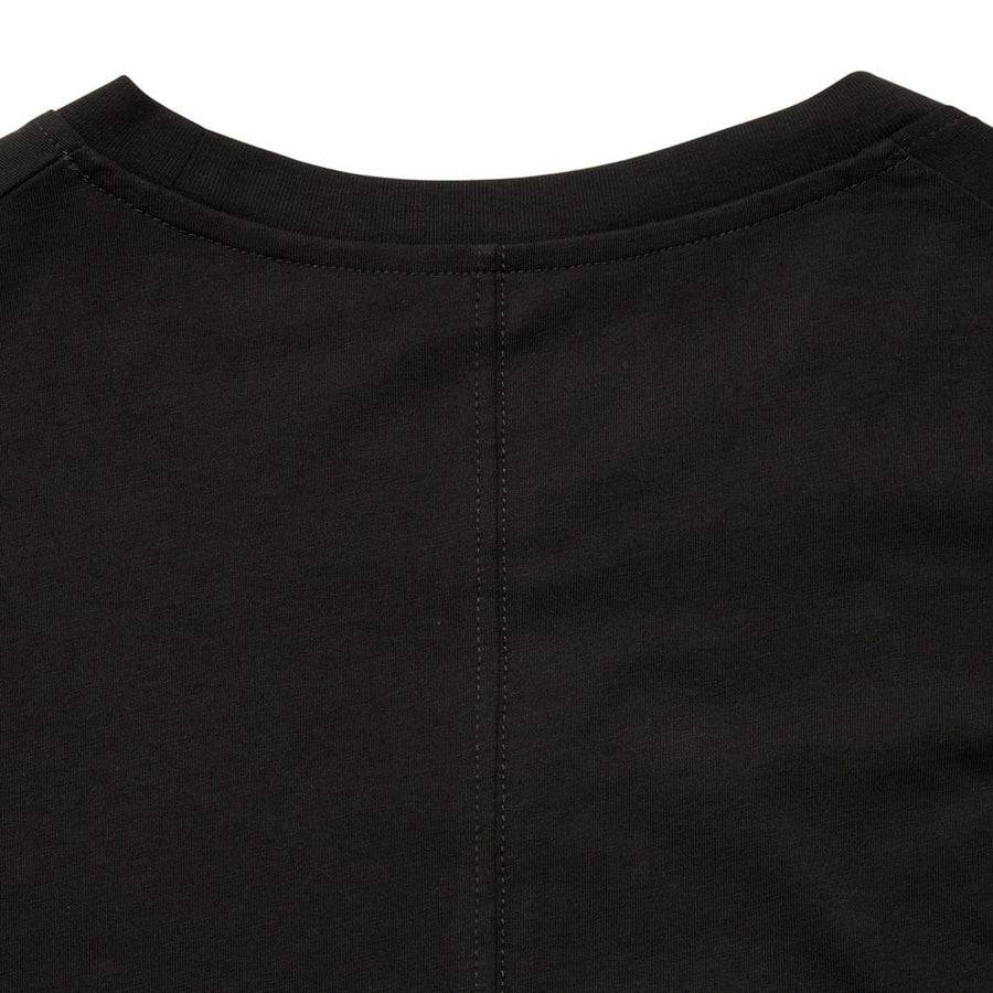 Paolo Pecora T-shirt In Jersey Nero "Vibes" By Pietro Terzini