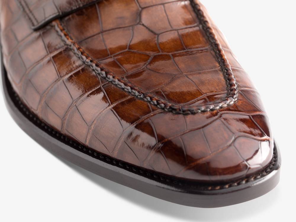 Paolo Sartori Art. 539 Mocassino In Pelle Anticata Montella