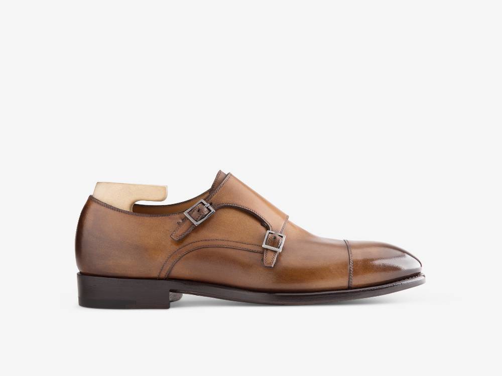 Paolo Sartori ART. 560 Doppia Fibbia in pelle Anticata Sorrento