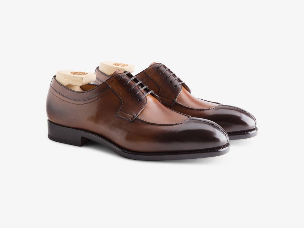 Paolo Sartori Art. 583 Derby In Pelle Anticata Sorrento