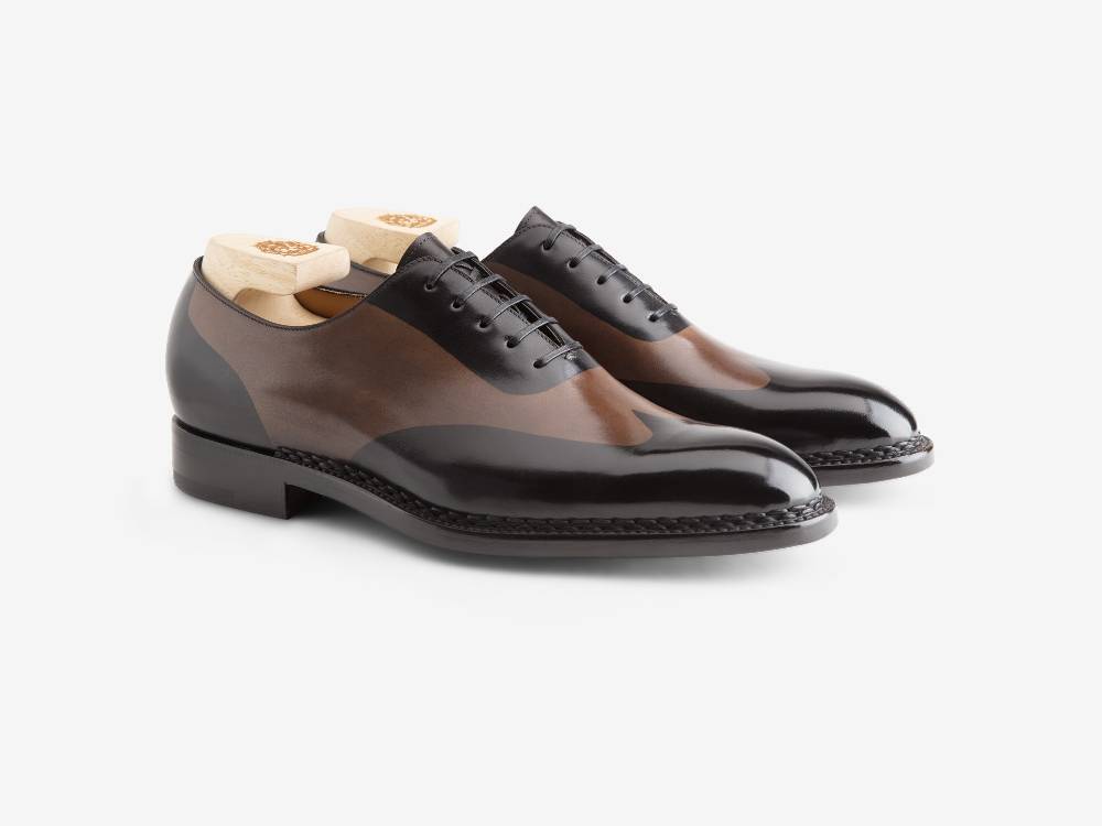 Paolo Sartori ART. 658 Oxford In Pelle Dipinta A Mano Montella E Vietri