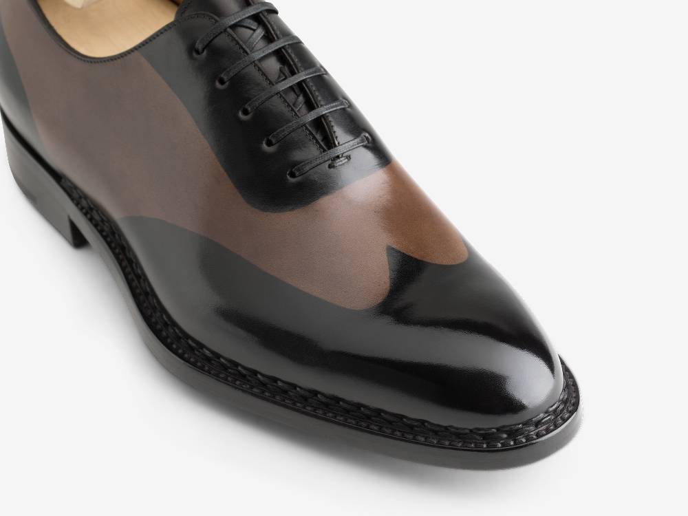 Paolo Sartori ART. 658 Oxford In Pelle Dipinta A Mano Montella E Vietri