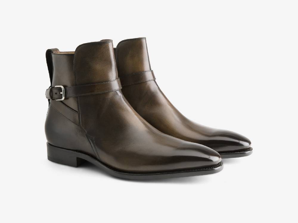 Paolo Sartori Art.662 Jodhpur In Pelle Anticata Bosco