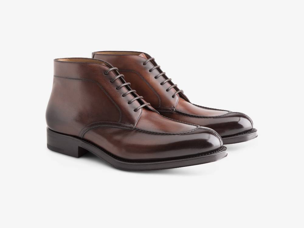 Paolo Sartori Art.664 Boot In Pelle Anticata Positano