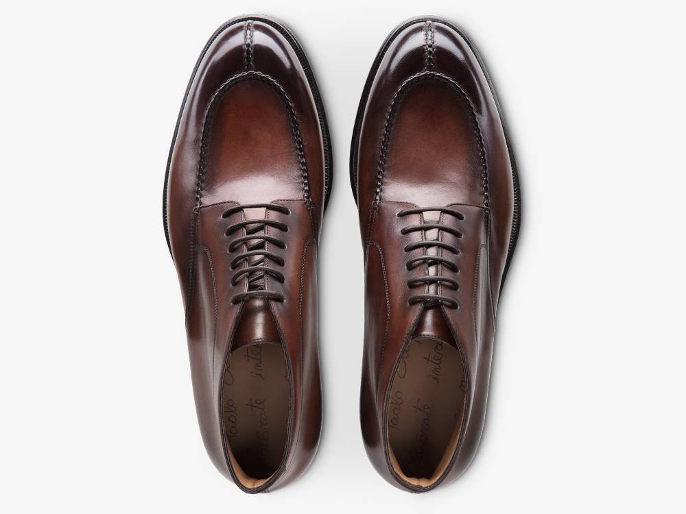 Paolo Sartori Art.664 Boot In Pelle Anticata Positano