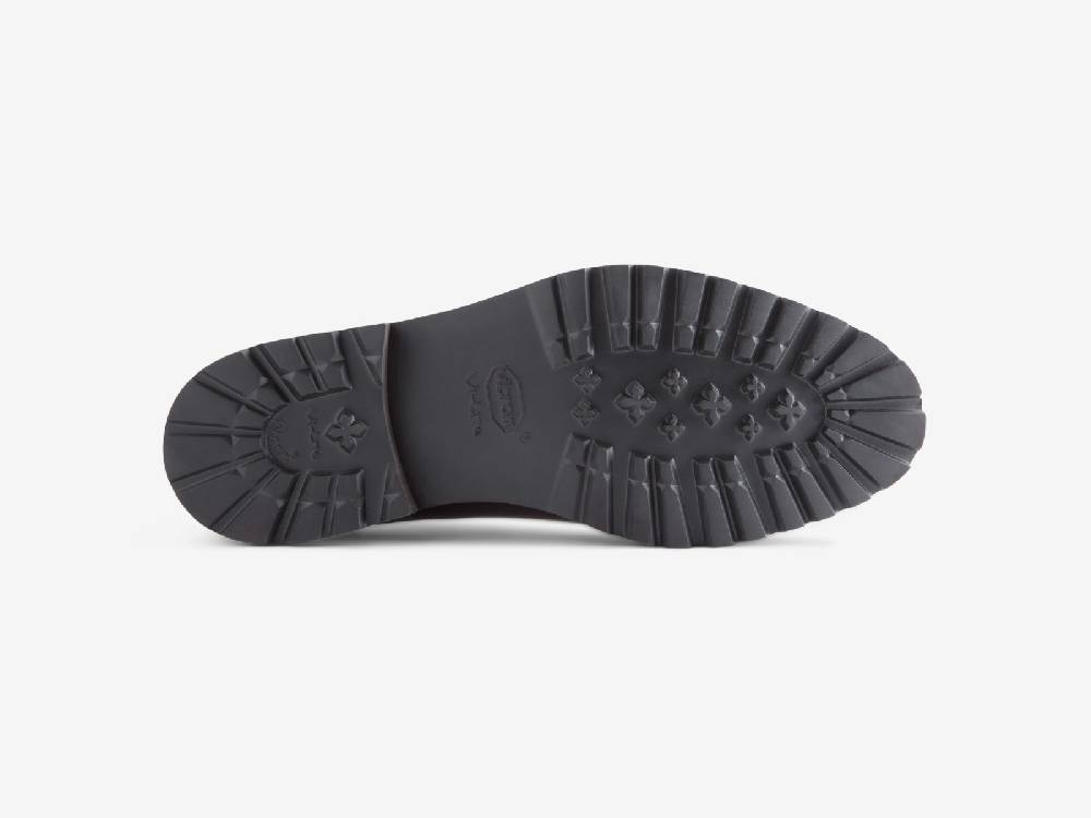 Paolo Sartori Art.666 Oxford In Pelle Anticata Bordeaux