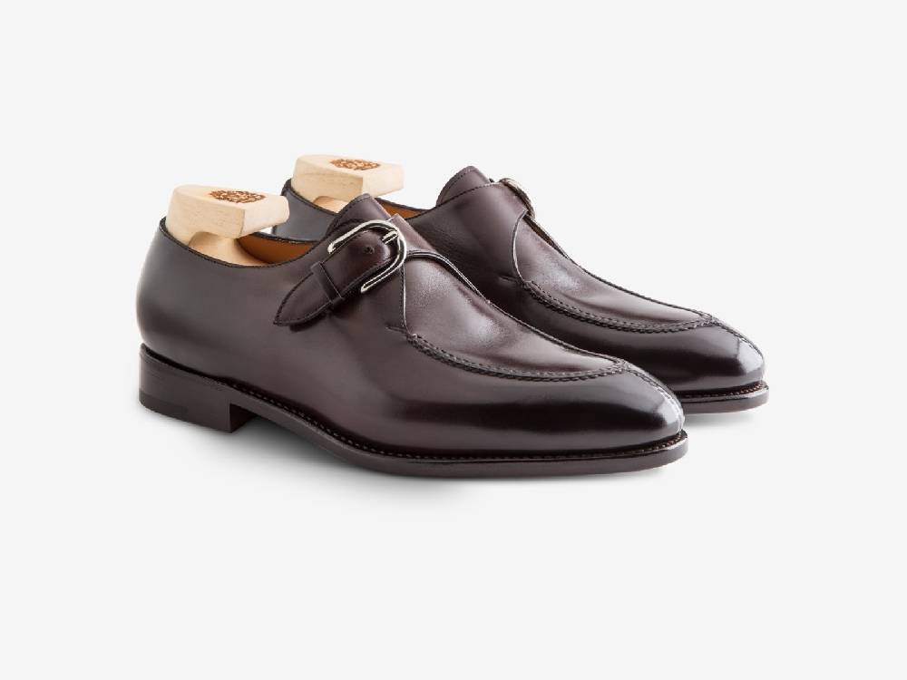 Paolo Sartori Art. 679 Mono Fibbia In Pelle Anticata V Ietri