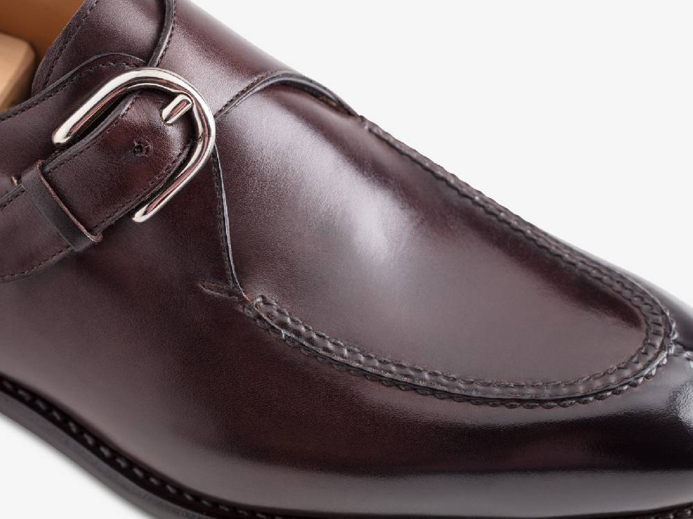 Paolo Sartori Art. 679 Mono Fibbia In Pelle Anticata V Ietri