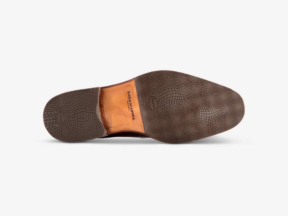 Paolo Sartori Art. 696 Stivaletto In Pelle Anticata Bosco