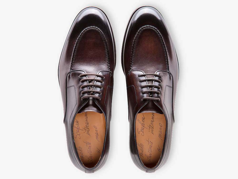 Paolo Sartori Art. 697 Derby In Pelle Anticata Vietri