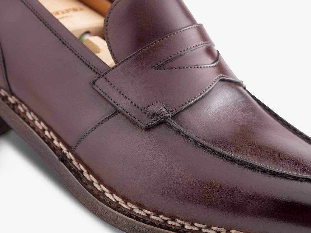 Paolo Sartori Art. 737 Loafer In Antiqued Positano Leather