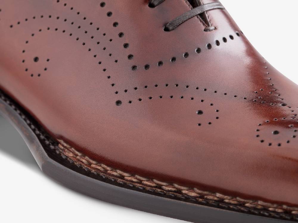 Paolo Sartori Art. 768 Oxford In Antiqued Positano Leather