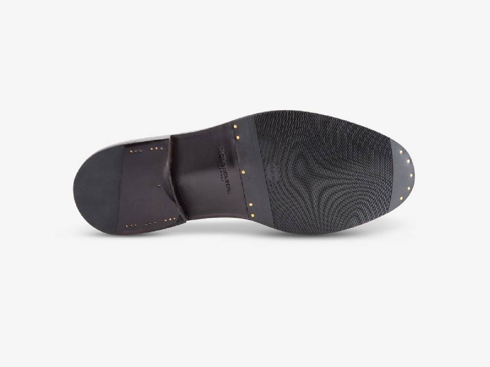 Paolo Sartori Art. 769 Oxford In Antiqued Grigio Leather