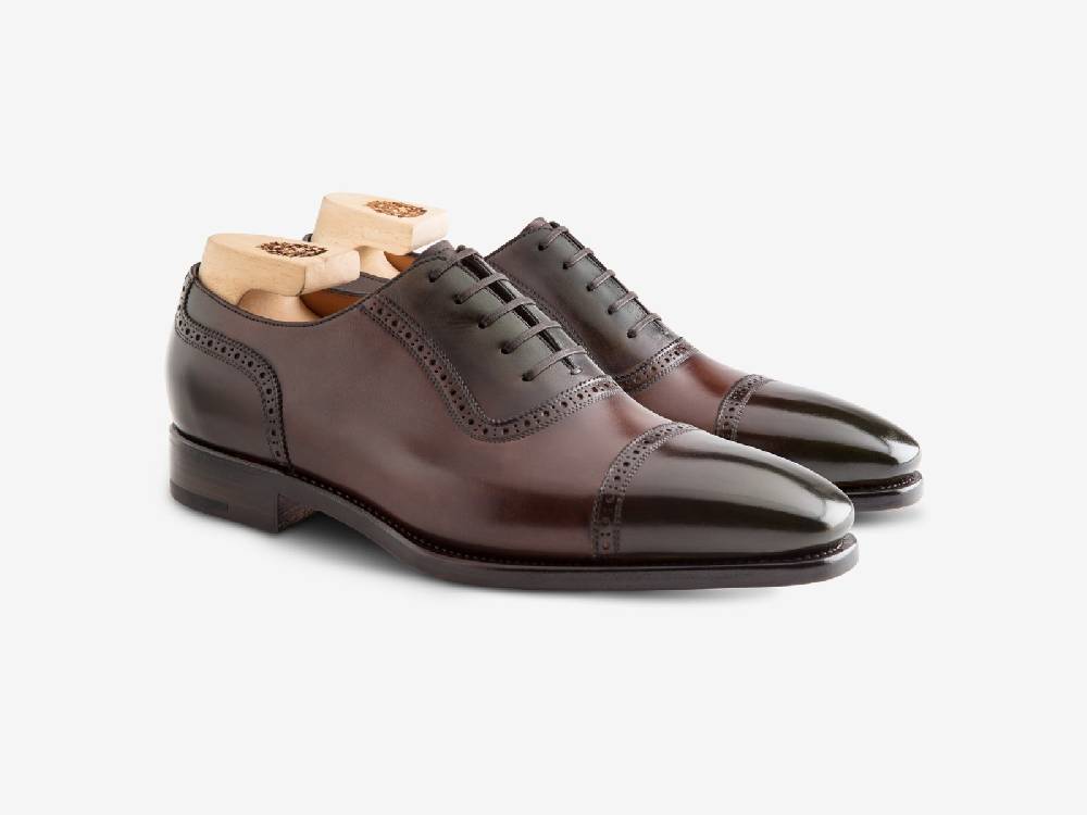 Paolo Sartori Art. 770 Oxford In Antiqued Montella Leather