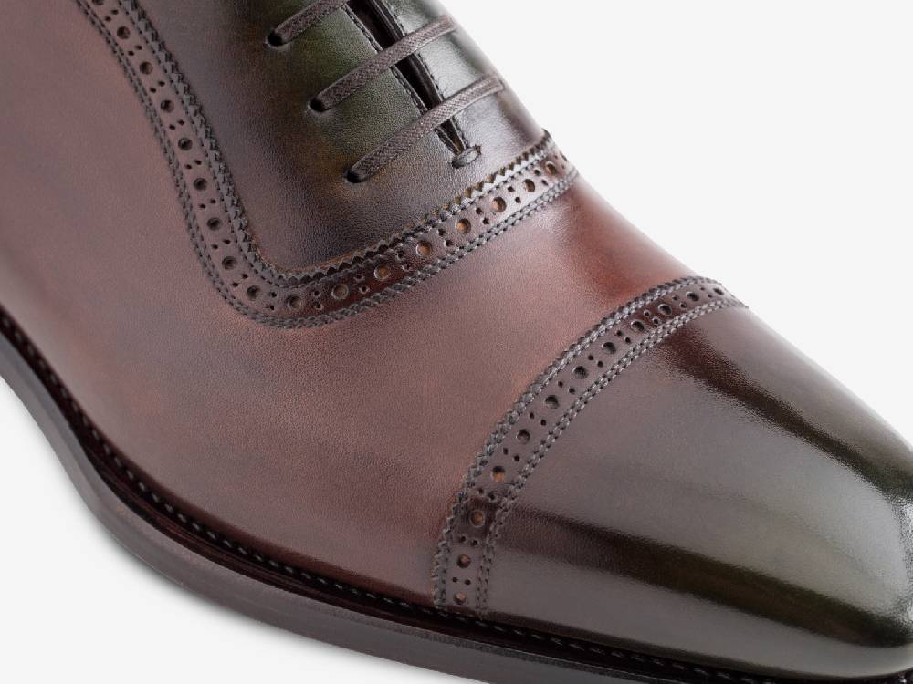 Paolo Sartori Art. 770 Oxford In Antiqued Montella Leather