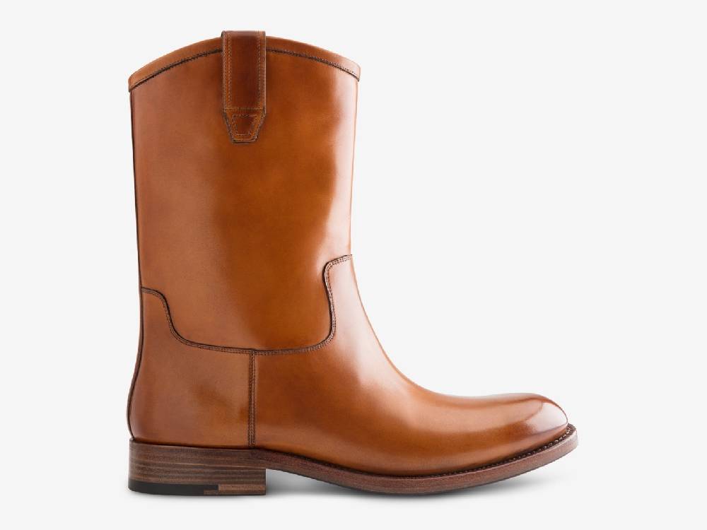 Paolo Sartori Art. 775 Boots in Antiqued Cognac Leather