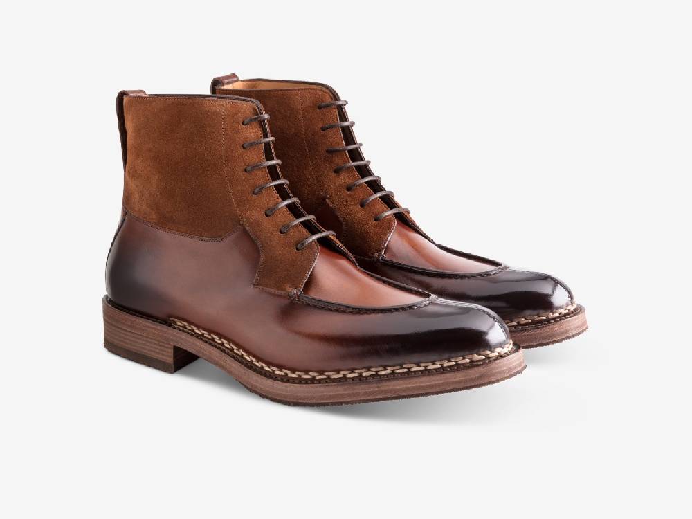 Paolo Sartori Art. 795 Boots In Antiqued Amalfi Leather