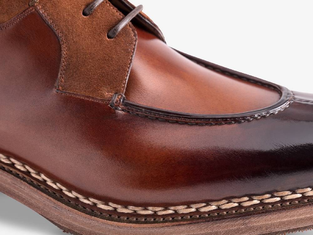 Paolo Sartori Art. 795 Boots In Antiqued Amalfi Leather