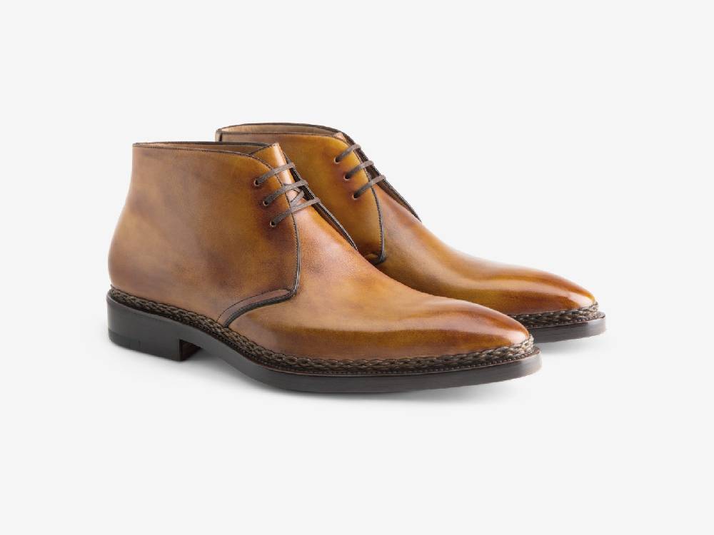 Paolo Sartori Art.St54 Desert Boot In Pelle Anticata Ravello