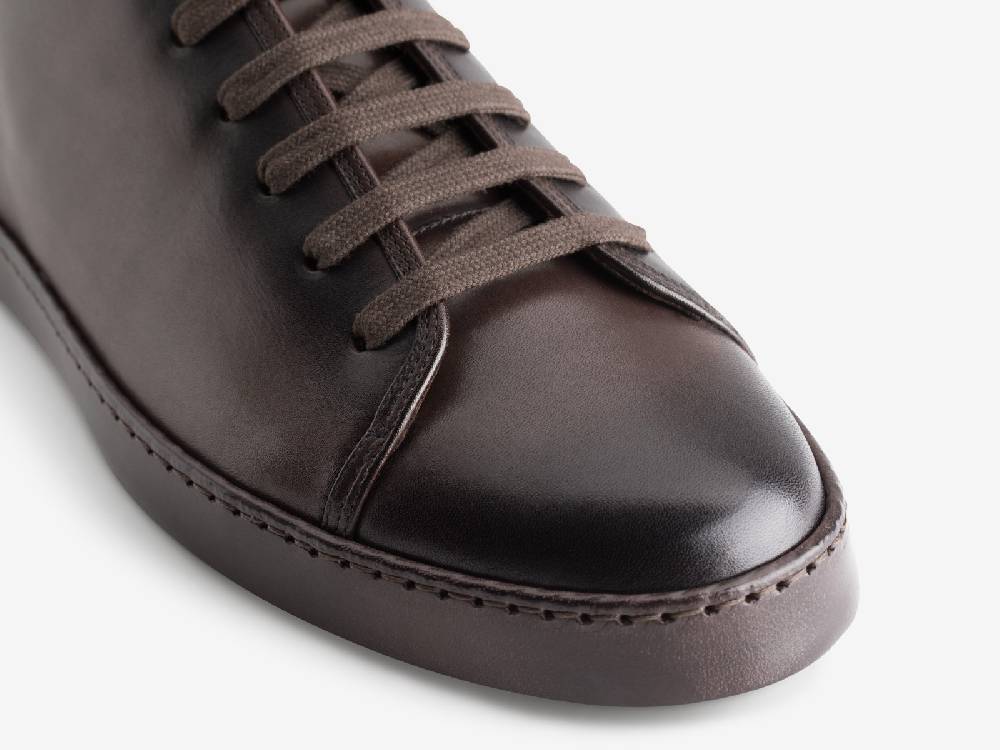 Paolo Sartori Art.Tenny1 Sneakers In Vitello Anticato Vietri