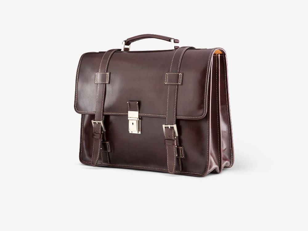 Paolo Sartori Briefcase Briefcase In Pelle Anticata Vietri