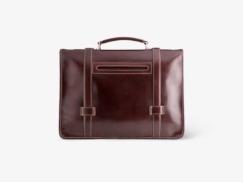 Paolo Sartori Briefcase Briefcase In Pelle Anticata Vietri