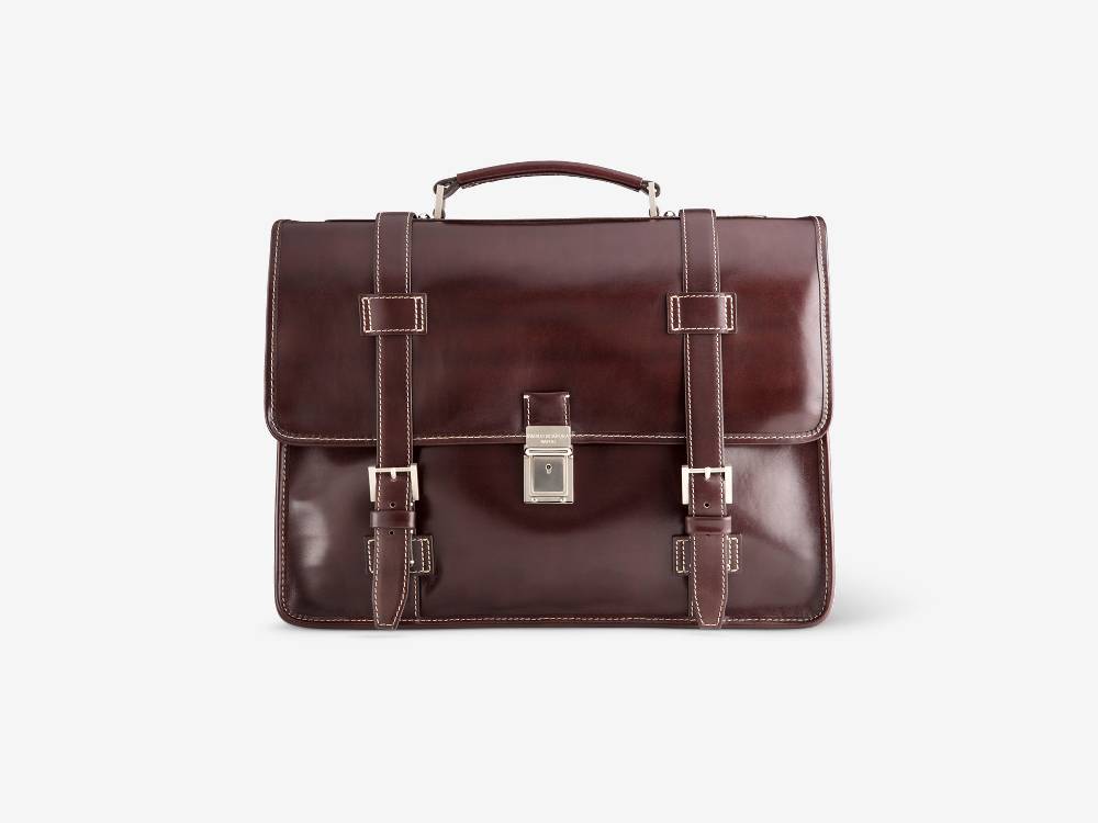 Paolo Sartori Briefcase Briefcase in pelle Anticata Vietri