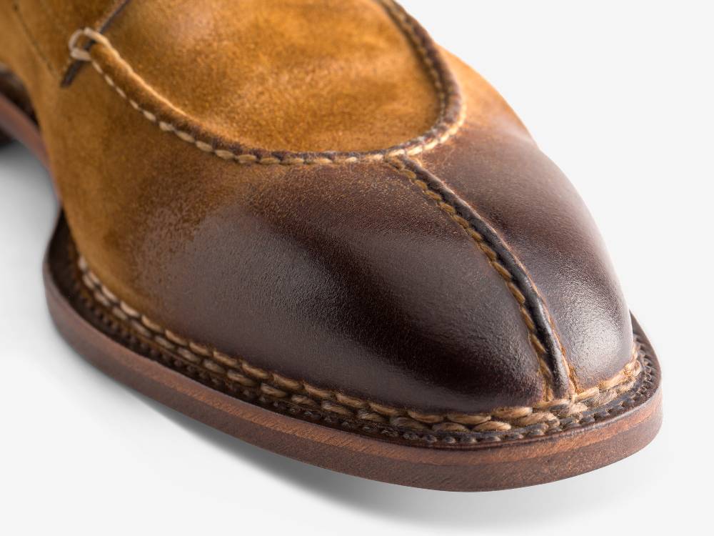 Paolo Sartori Art. 583 Derby In Camoscio Mountarde