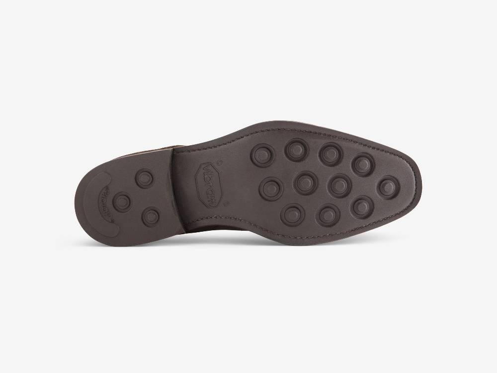 Paolo Sartori Art.626 Oxford In Camoscio Marrone