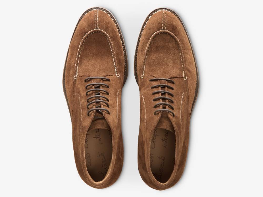 Paolo Sartori Art.667 Oxford In Camoscio Snuff