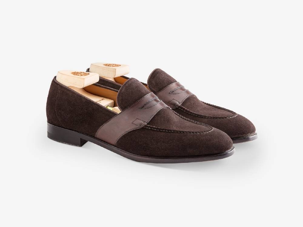 Paolo Sartori Art. 726 Loafer In Suede Cotto