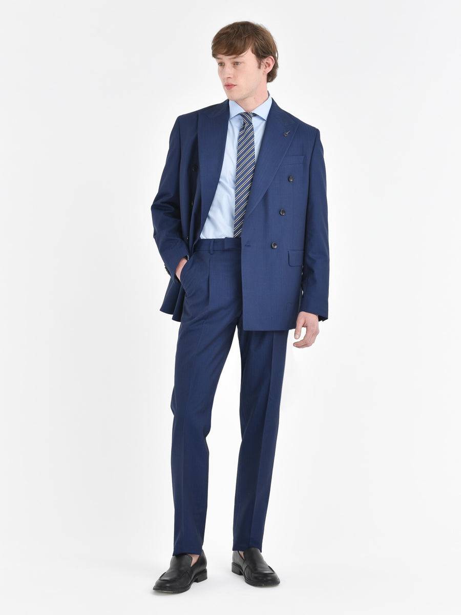 Paoloni Abito Doppiopetto Resca Effetto 'solaro' Misto Lana