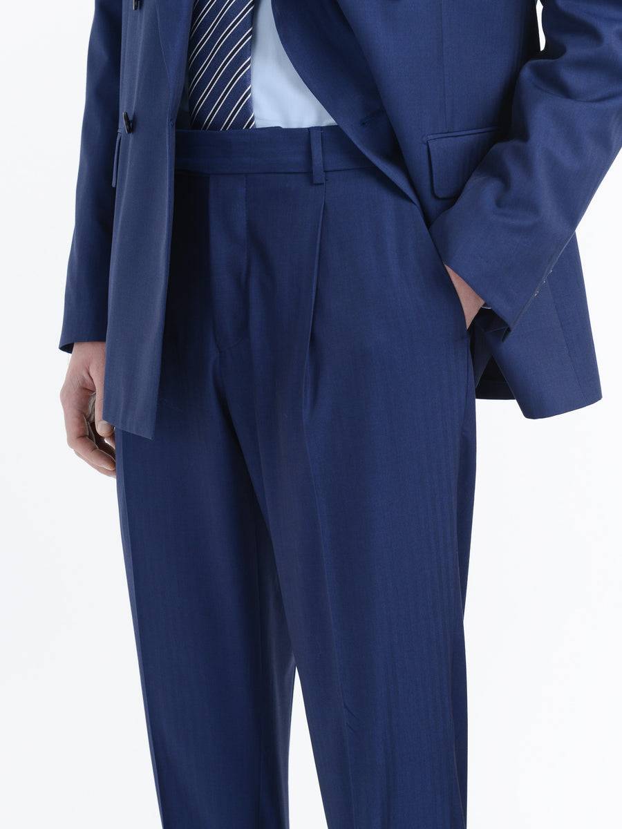 Paoloni Abito Doppiopetto Resca Effetto 'solaro' Misto Lana