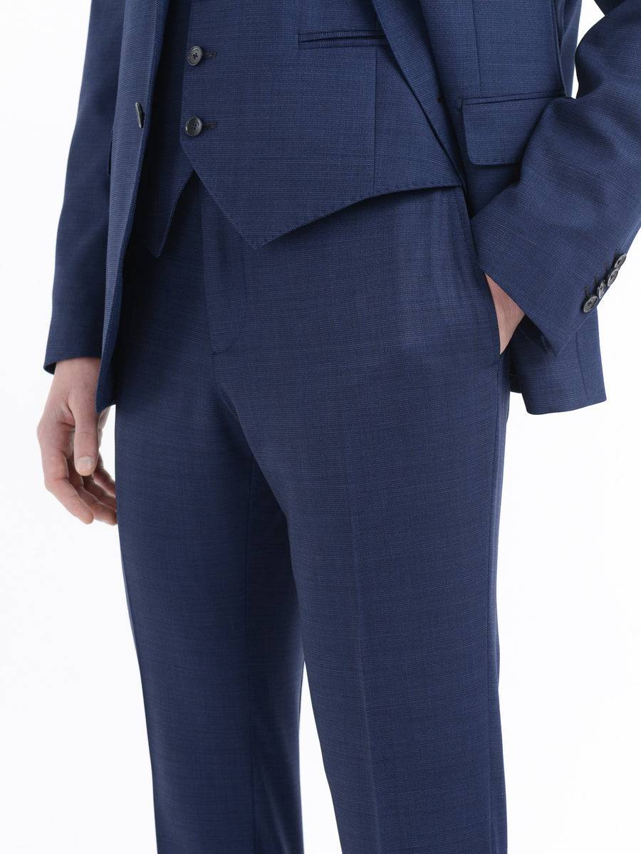 Paoloni Abito Con Gilet Microarmatura Lana Stretch