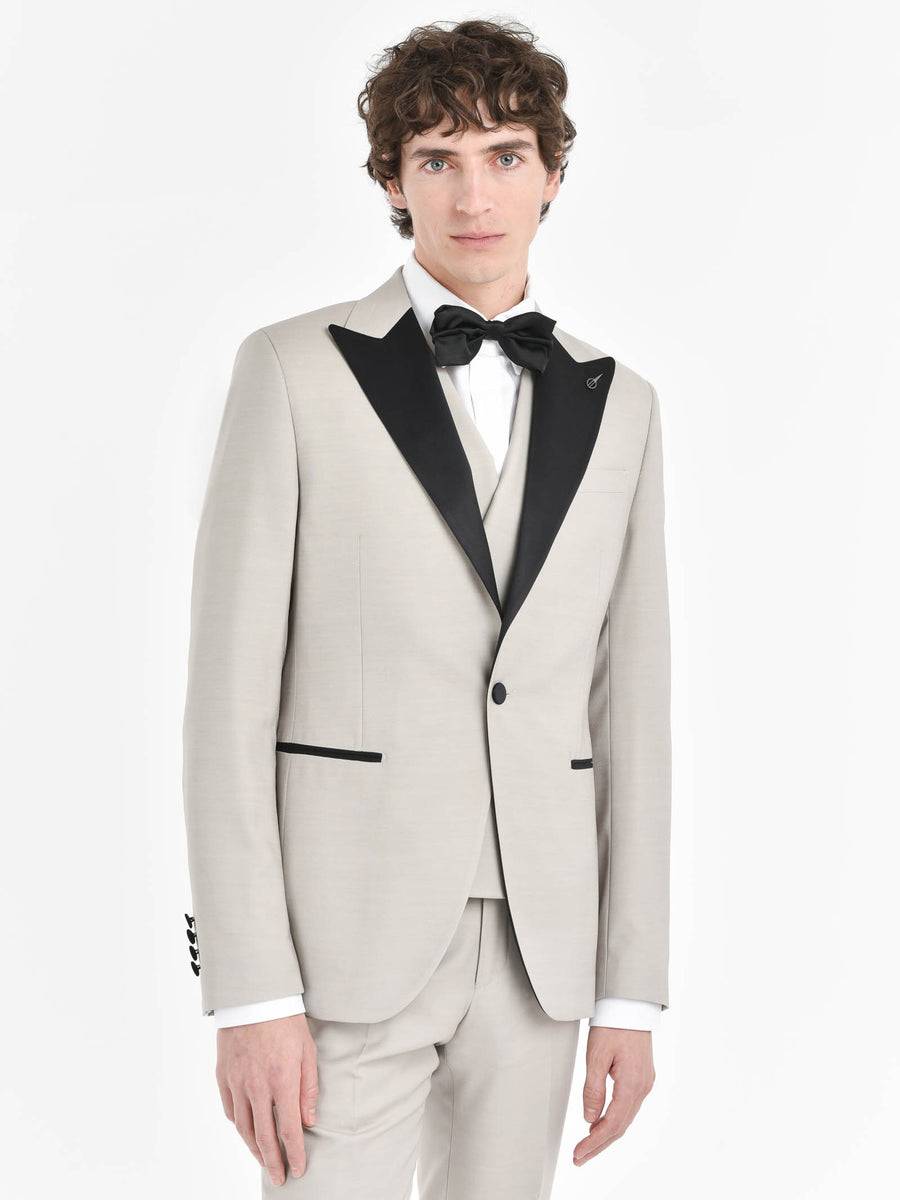 Paoloni Abito Con Gilet Tela Misto Lana