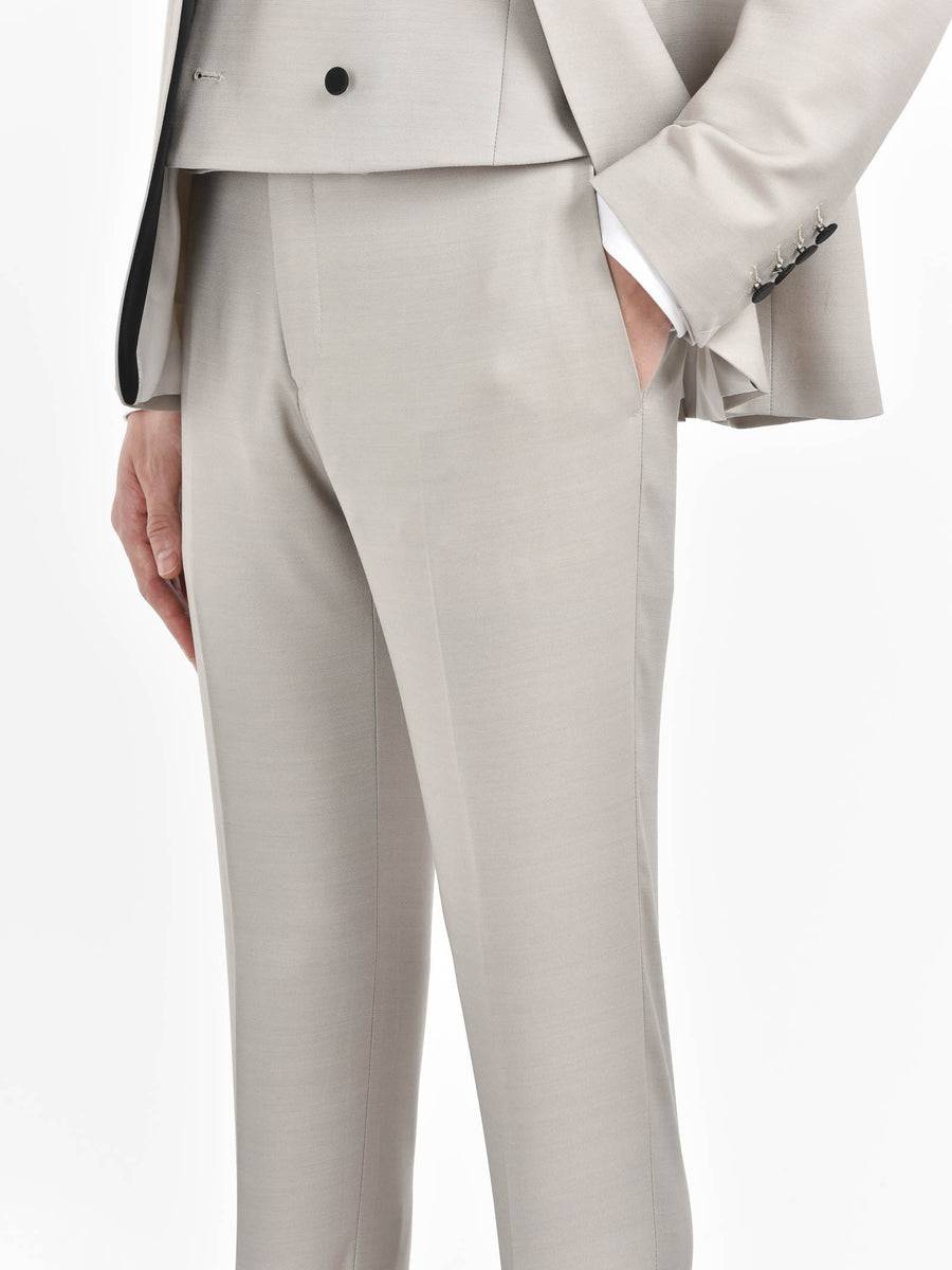 Paoloni Abito Con Gilet Tela Misto Lana