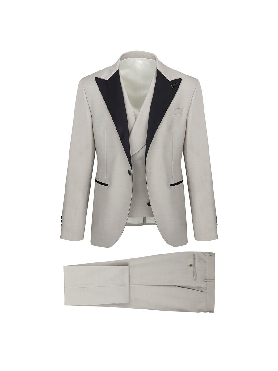 Paoloni Abito con gilet tela misto lana