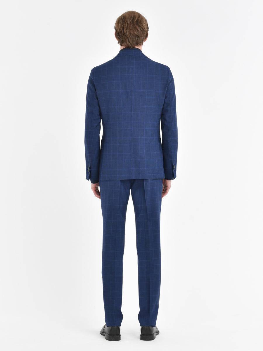 Paoloni Abito Sfoderato Check 'ton Sur Ton'