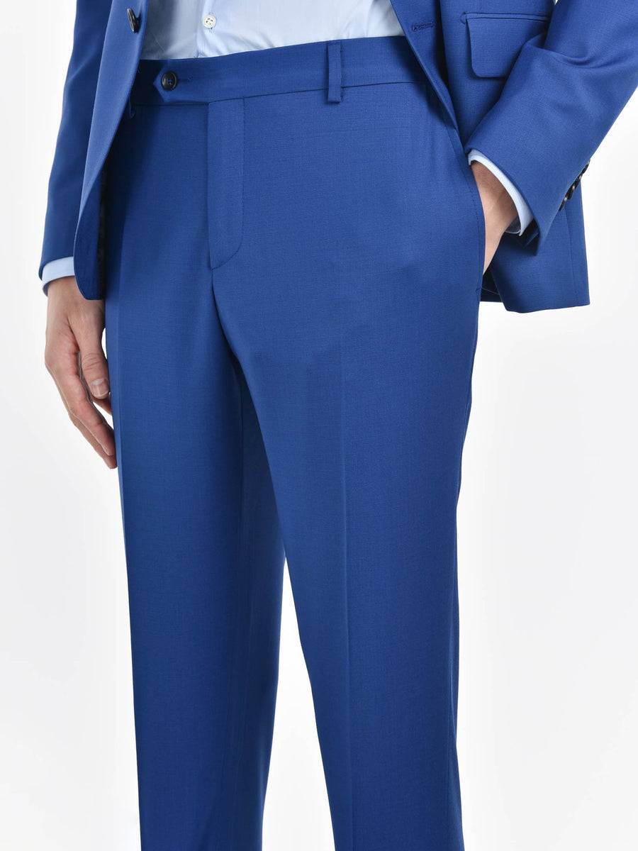 Paoloni Abito Slim Tela Di Lana Stretch