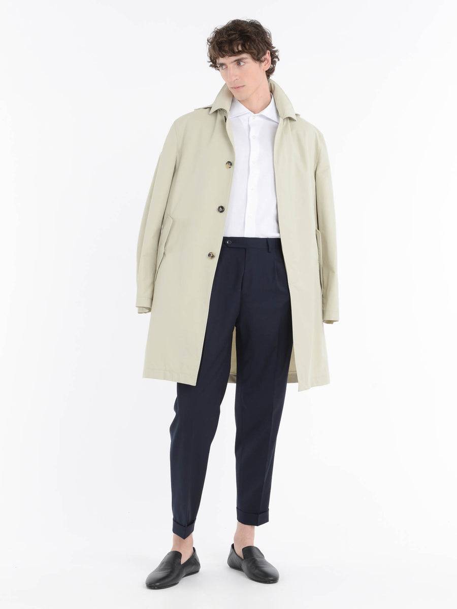 Paoloni Camicia Regular Piquet Di Jersey In Cotone