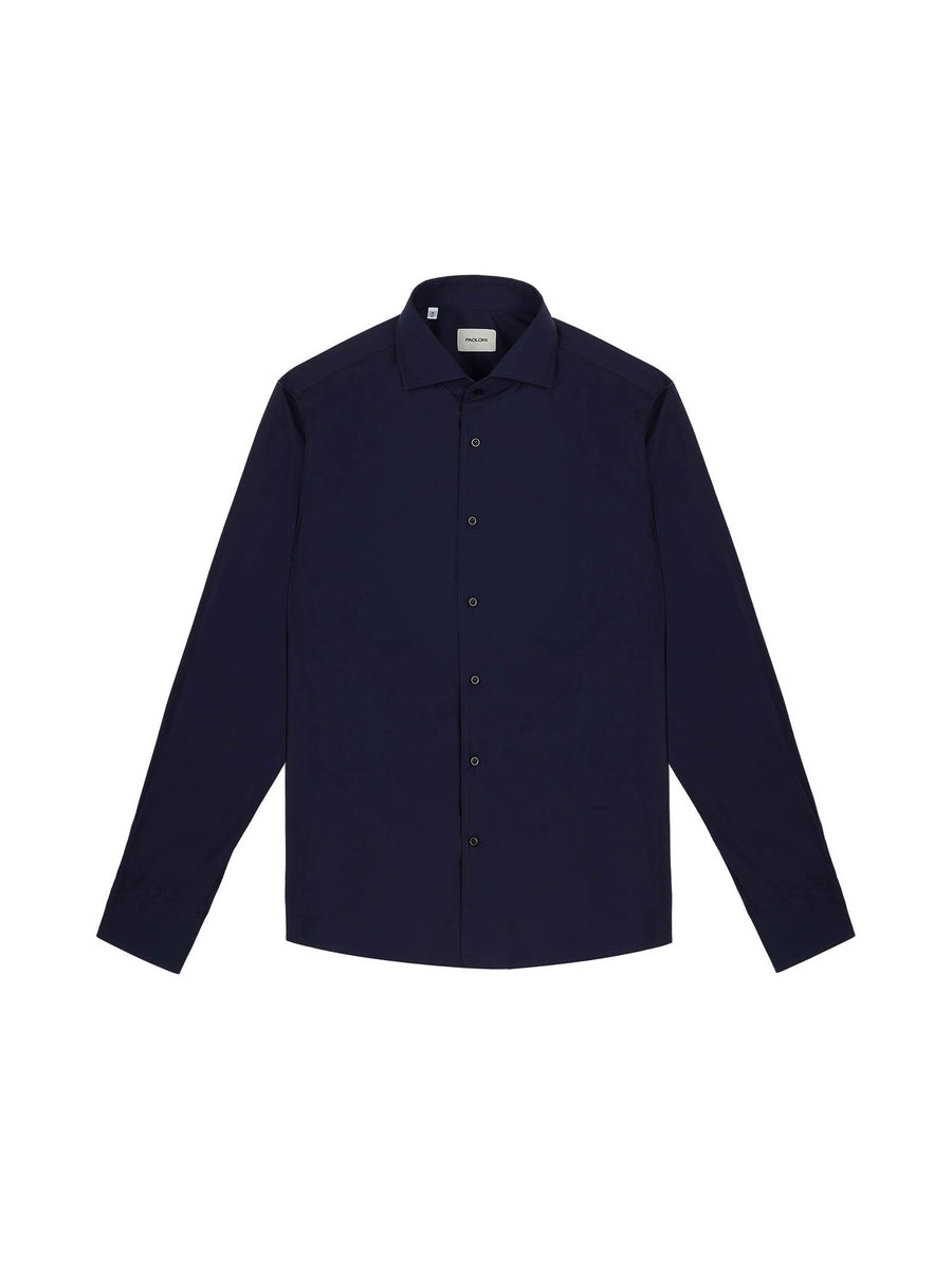 Paoloni Camicia regular popeline di cotone